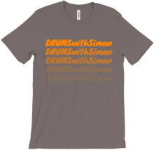 DRUMSwithSimon font T-Shirt