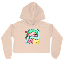 comfy women’s cropped hoodie