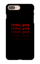 lethal_gang iPhone Phone Cases