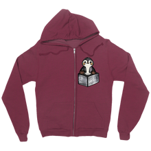 sleepingpengu Zip Up Hoodie