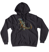 greenmachineyt Hoodies Stitch&MechGodzilla