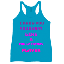 Sweat Like A Funky Friday Player Tanktop (Womans)