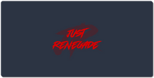 just_renegade XXL Gaming Mousepad