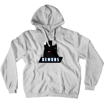 Demons Hoodies (No-Zip/Pullover) Blue