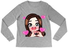 emiiraye- heart- Long Sleeve Tee