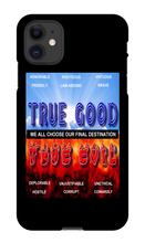 TRUE GOOD OR TRUE EVIL iPhone