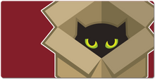 Schrodember Cat Box Logo XXL Gaming Mousepad