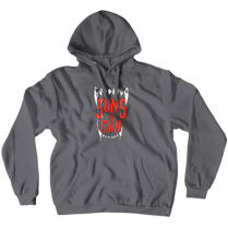Red Rabid Hoodie (no zip pullover)