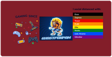 ghostfoxpaw XXL Gaming Mousepad