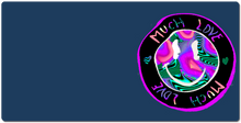 Much Love Glitch XXL Mousepad