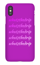 whatsthedrip iPhone Phone Cases