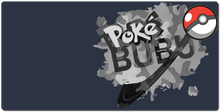 pokebubu XXL Gaming Mousepad dark