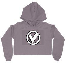 Void "V" Logo Croptop Hoodie