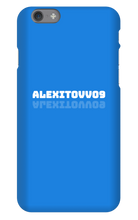 alexitovv09 iPhone texto blanco