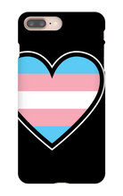 Transgender Show Heart Logo iPhone Case