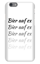 Bier auf ex Handyhülle IPhone Weiß
