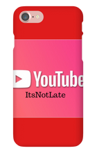 itsnotlate iPhone Phone Cases