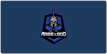 aresxgod XXL Gaming Mousepad Middle Logo
