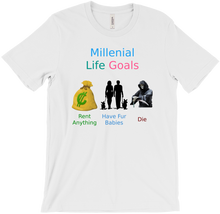 Millenial Life Goals T-Shirt