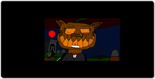Jack-O-Wolfen Halloween Mousepad
