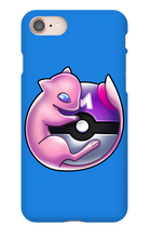 Mew on Master Ball iPhone Case