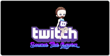 Twitch Chibi Large Mouse Pad