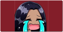 crying XXL Gaming Mousepad