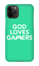 God Loves Gamers iPhone Case