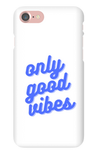 Only good vibes blue iPhone Phone Case