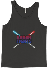 Saber Fights Lightsaber Cross Tanktop