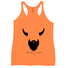 War_Jarl Racer Womans Tank Top (Logo Black)