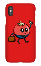 BUSINESS TOMAT iPhone Case