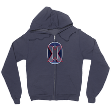 zerox1425 Zip Up Hoodie