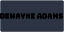 dewayneadams XXL Gaming Mousepad