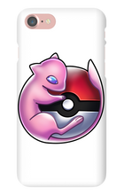 Mew on Pokeball IPhone Cases