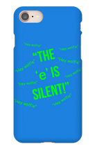 Silent "e" iPhone Phone Case