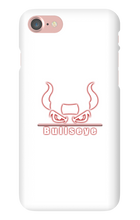 White logo im_bullseye iPhone Phone Cases