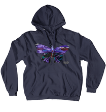 Violet Peace Hoodie (No-Zip/Pullover)