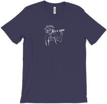 anime x skele is senpai white - tshirt
