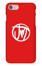 Jonah Moore iPhone Phone Cases (White Logo)
