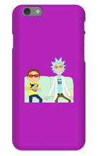 Capinha iPhone Rick and Morty Chave
