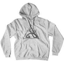 A Hoodie (Grey/Black Big Logo)