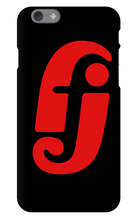 drumfacejames iPhone Case (Red Logo)