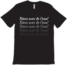 Rince avec de l'eau !