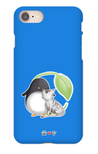 Penguin and ktten iPhone Phone Cases
