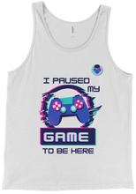 I Pause My Game Tank Top