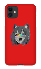 Rainbow Ahegao iphone case