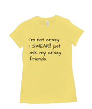 so not crazy tshirt-women