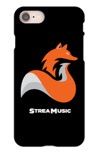 StreaMusic Logo iPhone Case (Black)
