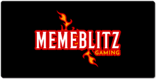 d MemeBlitz Logo XXL Mousepad *NEW*